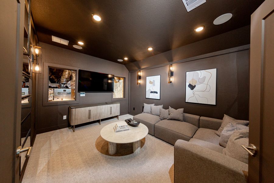 Furnished interior in a model home at Legacy: Hilltop Collection in League City (Image 8).