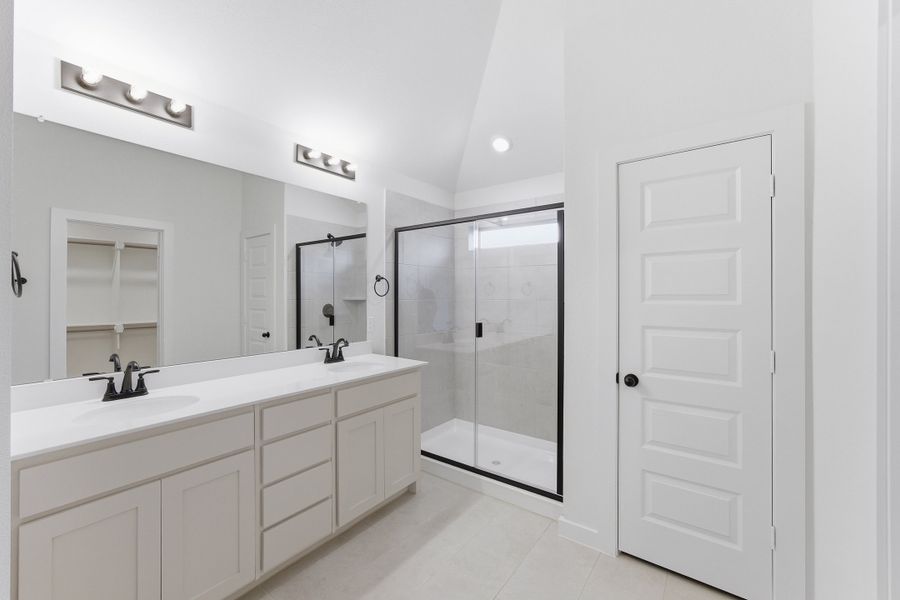 Furnished interior in a model home at Pitcock Addition in Graham (Image 7). Furnished interior in a model home at Pitcock Addition in Graham (Image 7).