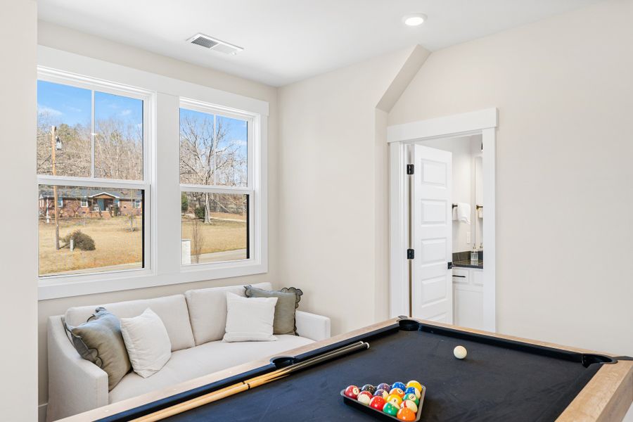 Furnished interior in a model home at Double Springs in Taylors (Image 67). Furnished interior in a model home at Double Springs in Taylors (Image 67).