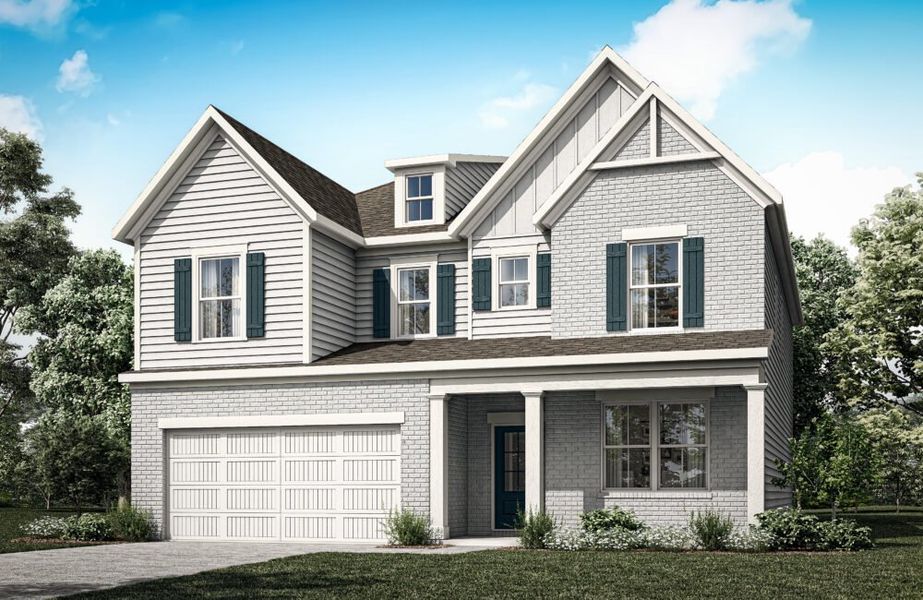 Front exterior of a home in the Linden Grove community, located in Powder Springs, GA (Image 12). Front exterior of a home in the Linden Grove community, located in Powder Springs, GA (Image 12).