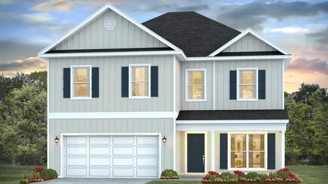 Front exterior of a home in the Weldon Farms community, located in Tallahassee, FL (Image 11).