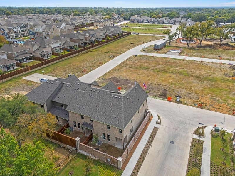 Front exterior of a home in the Sereno Oaks community, located in Dallas, TX (Image 71).