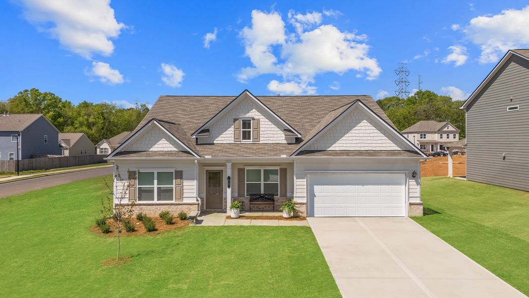 Front exterior of a home in the Arbor Glen community, located in Sanford, NC (Image 2). Front exterior of a home in the Arbor Glen community, located in Sanford, NC (Image 2).