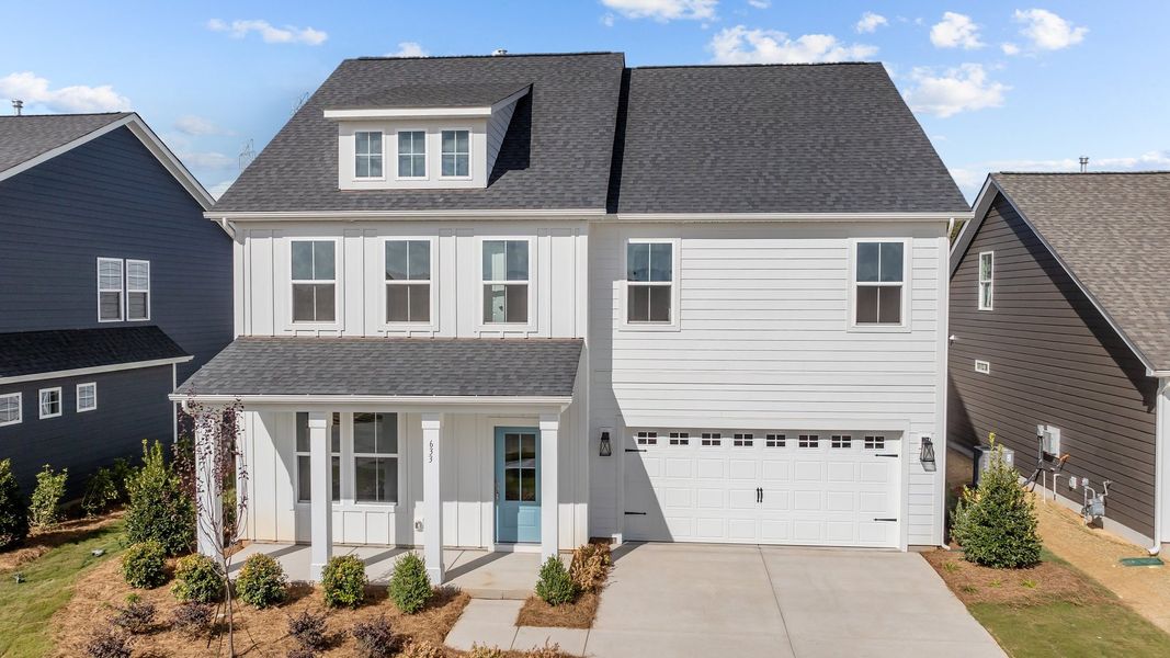Front exterior of a home in the Lakeside Glen community, located in York, SC (Image 11).