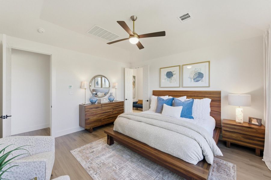 Furnished interior in a model home at Aledo Heights - Aledo ISD in Aledo (Image 33). Furnished interior in a model home at Aledo Heights - Aledo ISD in Aledo (Image 33).