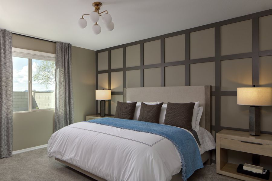 Furnished interior in a model home at Retreat at Aloravita in Peoria (Image 7). Furnished interior in a model home at Retreat at Aloravita in Peoria (Image 7).