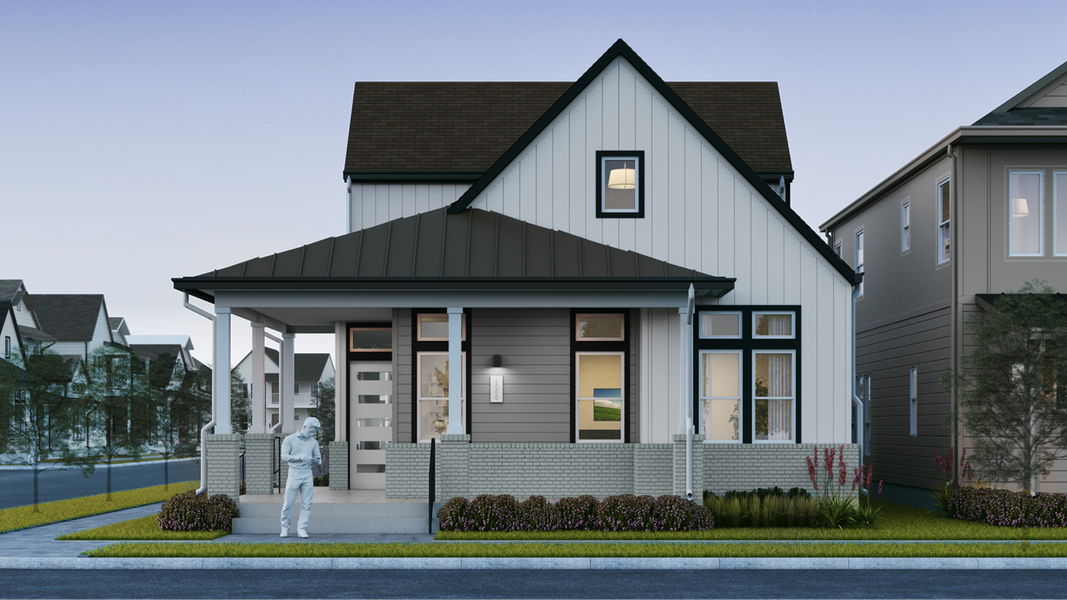 Image 3 of the Mueller: Yard Homes - 37' Homesites community in Austin, TX.