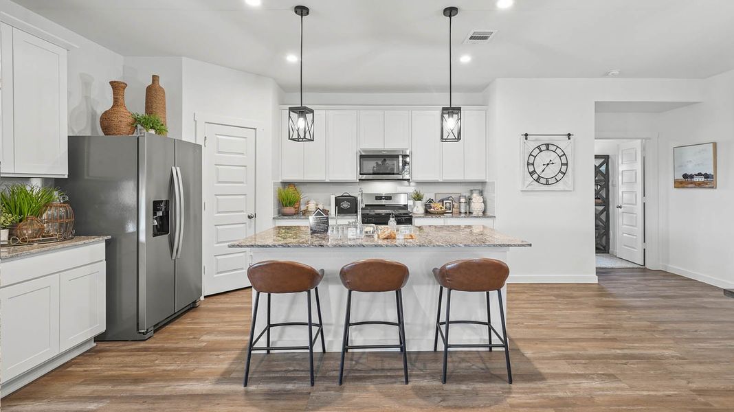 Furnished interior in a model home at Westland Ranch 50' Homesites in League City (Image 9). Furnished interior in a model home at Westland Ranch 50' Homesites in League City (Image 9).