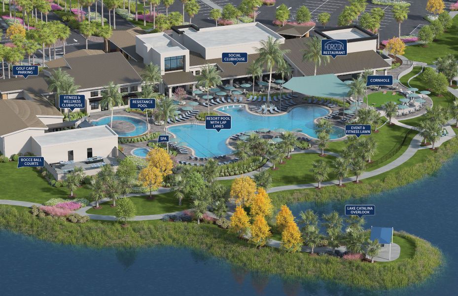 resort style community in Lakewood Ranch, FL with amenities coming late 2026