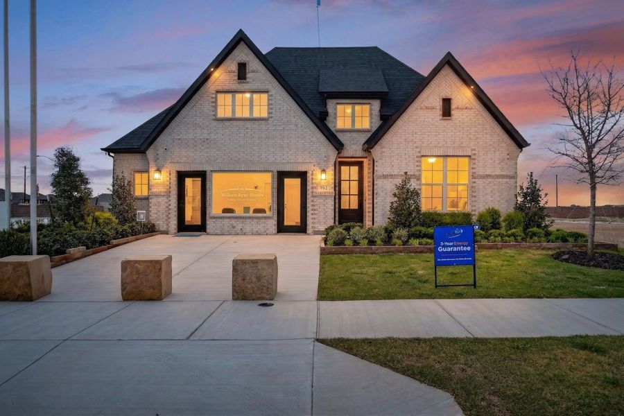 Front exterior of a home in the Wildflower Ranch community, located in Fort Worth, TX (Image 4).