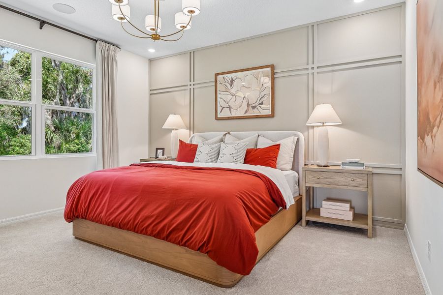 Furnished interior in a model home at Kentucky Square in Sanford (Image 5). Furnished interior in a model home at Kentucky Square in Sanford (Image 5).