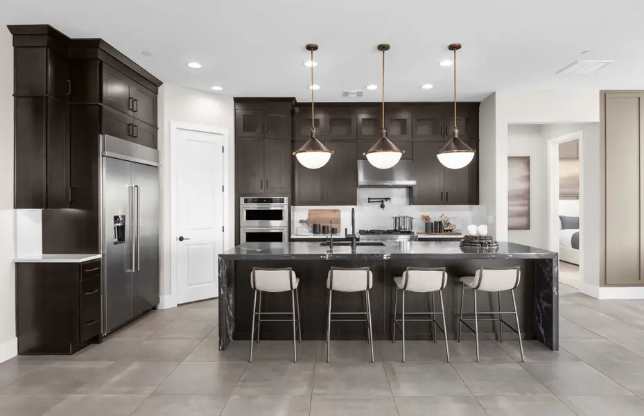 Furnished interior in a model home at Saguaro Reserve - Majesty in Marana (Image 3).