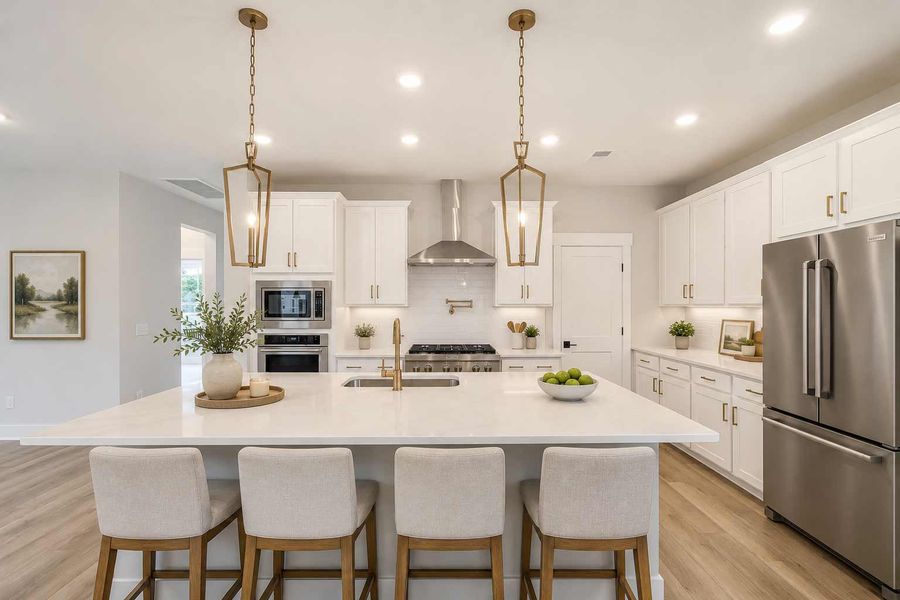 Furnished interior in a model home at Point Hope - Garden Collection in Charleston (Image 7). Furnished interior in a model home at Point Hope - Garden Collection in Charleston (Image 7).