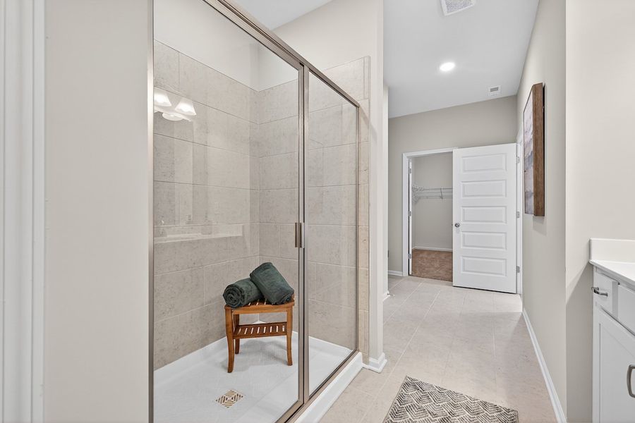 Furnished interior in a model home at Glendale Towns in Conyers (Image 111). Furnished interior in a model home at Glendale Towns in Conyers (Image 111).