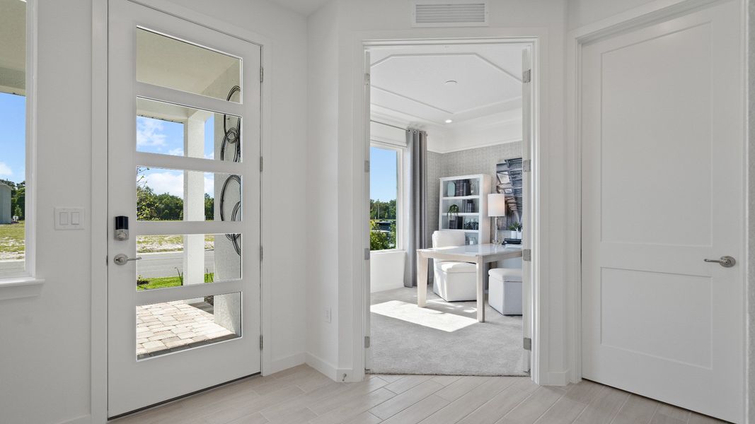 Furnished interior in a model home at Lakeside at Satilla in St. Cloud (Image 6). Furnished interior in a model home at Lakeside at Satilla in St. Cloud (Image 6).