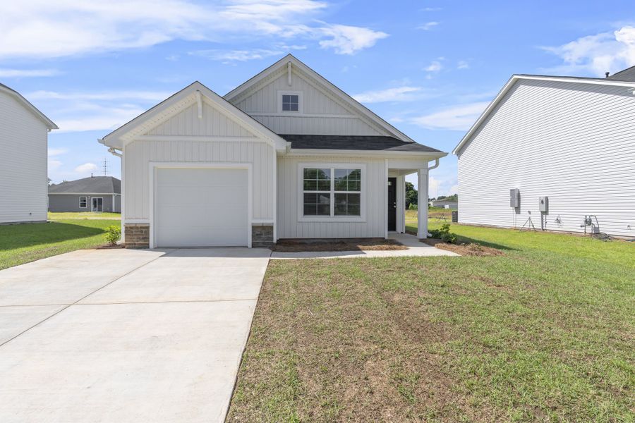 Exterior details of a home in Reserves at Mill Creek, Columbia (Image 9).