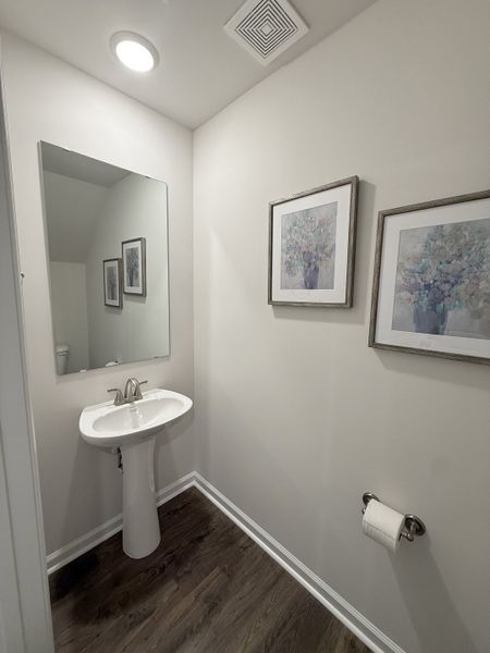 Furnished interior in a model home at Victorywoods Village in Columbia (Image 5).