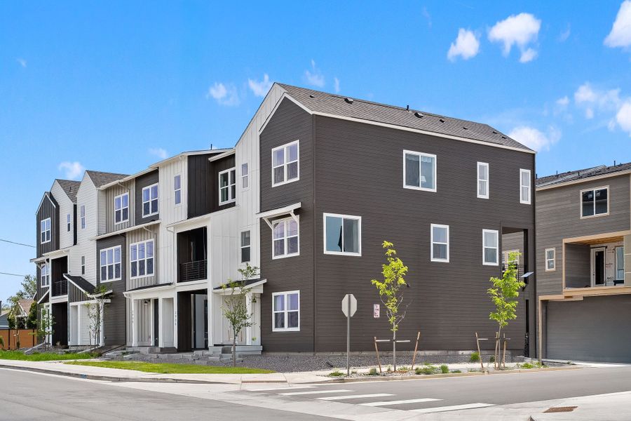 Condo located in Berkeley Villas, Denver, highlighting architectural design (Image 4). Condo located in Berkeley Villas, Denver, highlighting architectural design (Image 4).