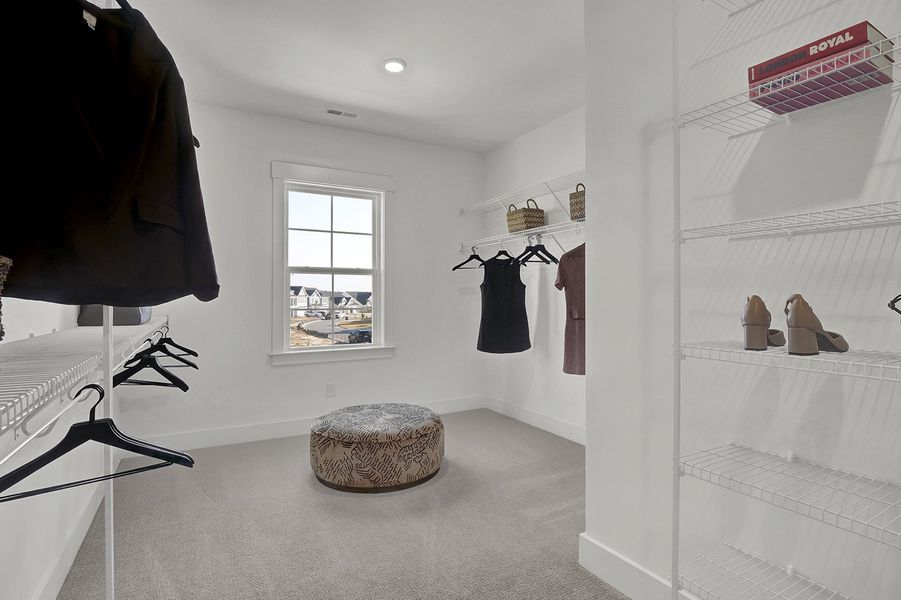 Warwick II Plan | Primary Closet Warwick II Plan | Primary Closet