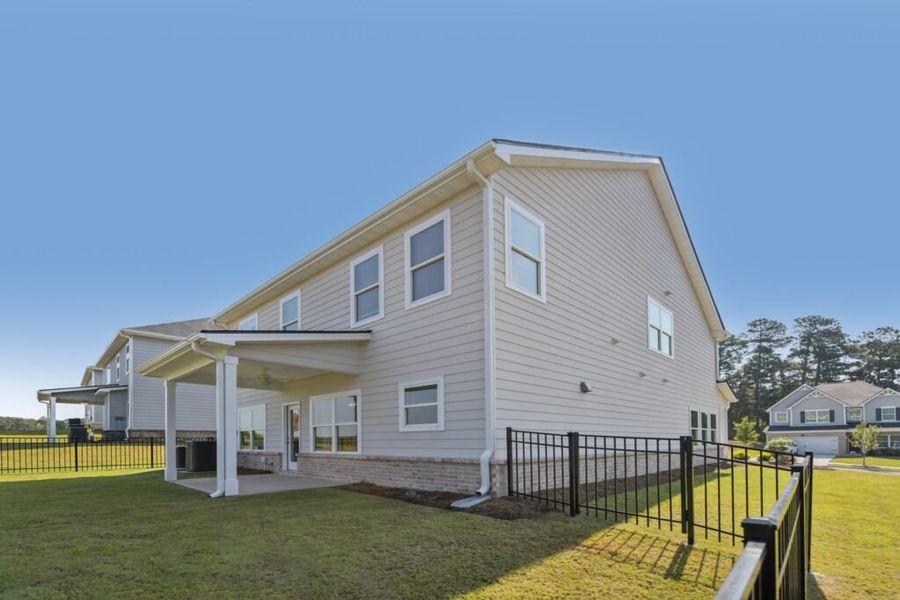 Exterior details of a home in The Hills at Cedar Creek, Winder (Image 44).