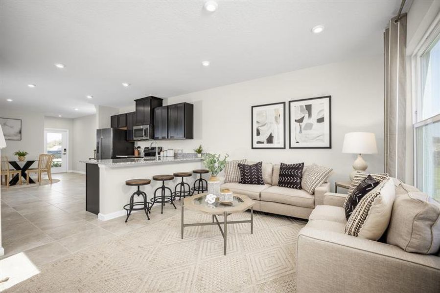 Furnished interior in a model home at Hammock Oaks Townhomes in Lady Lake (Image 17). Furnished interior in a model home at Hammock Oaks Townhomes in Lady Lake (Image 17).