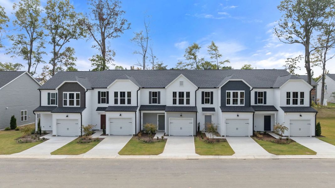 Front exterior of a home in the Poets Walk community, located in Whitsett, NC (Image 3).