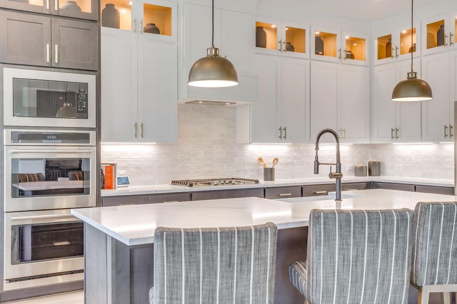 Furnished interior in a model home at Ten Mile Creek in Celina (Image 35).