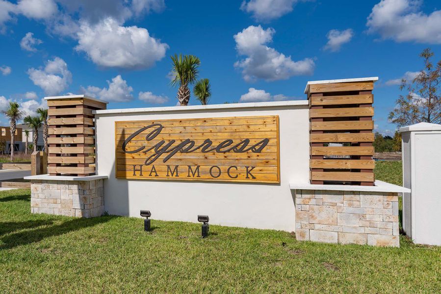 Entrance | Cypress Hammock | New homes in Kissimmee, FL | Landsea Homes