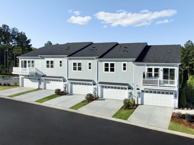 Front exterior of a home in the The Townes at Bratton Pointe community, located in Rock Hill, SC (Image 6). Front exterior of a home in the The Townes at Bratton Pointe community, located in Rock Hill, SC (Image 6).