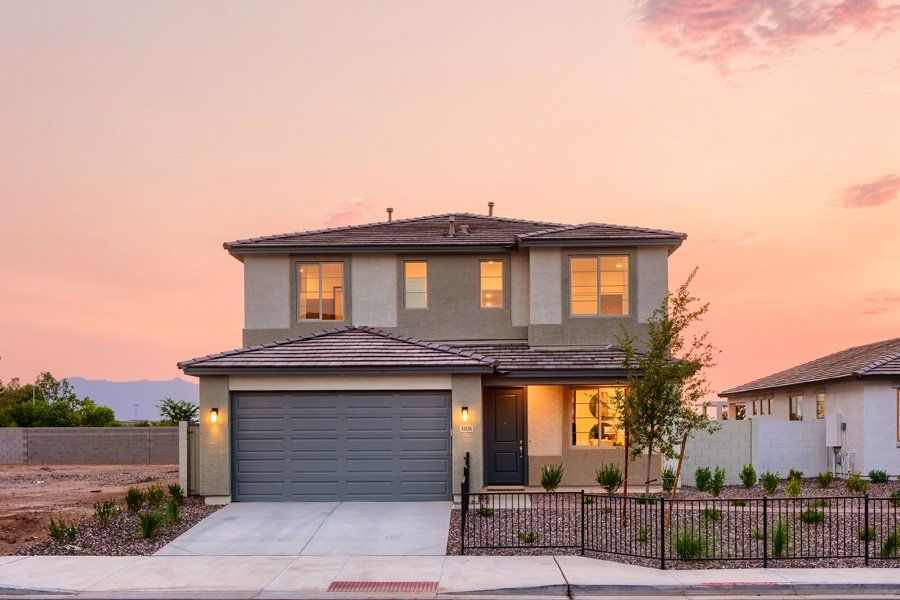 Front exterior of a home in the Laveen Vistas III community, located in Laveen, AZ (Image 16). Front exterior of a home in the Laveen Vistas III community, located in Laveen, AZ (Image 16).