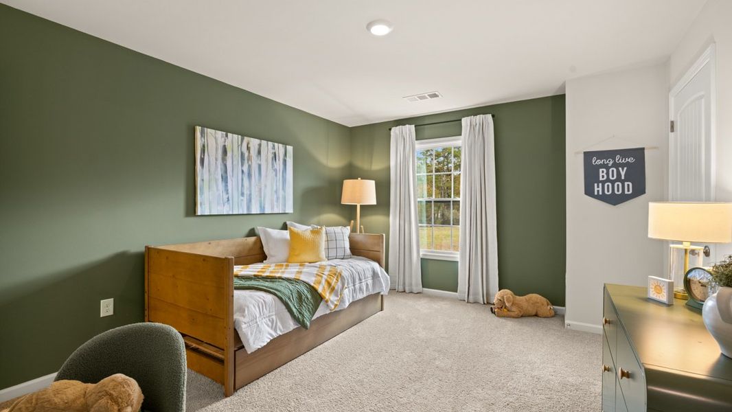 Furnished interior in a model home at Haven Abbey in Cumming (Image 64).