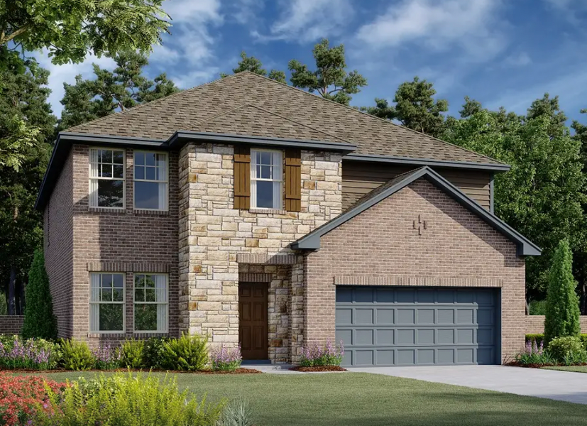 Front exterior of a home in the Willow Springs 80's community, located in Fort Worth, TX (Image 19).