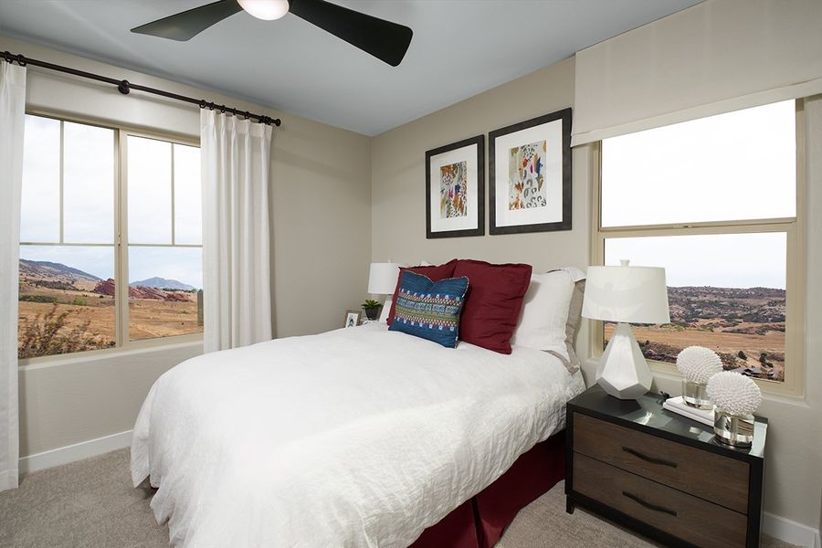 Furnished interior in a model home at Portfolio at White Tank Foothills in Waddell (Image 8).