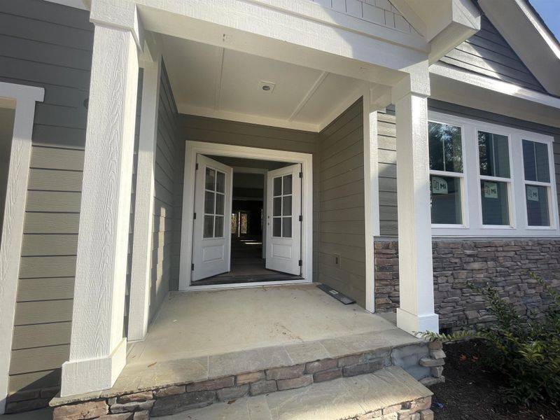 Front exterior of a home in the Steele Creek community, located in Garner, NC (Image 4).
