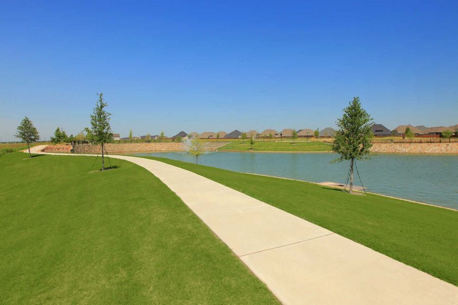 Natural surroundings and green spaces near The Parks at Wilson Creek: 40ft. lots in Celina, TX (Image 75).