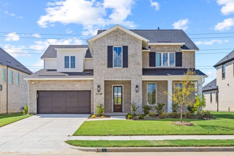 Front exterior of a home in the Chatham Reserve community, located in Providence Village, TX (Image 21). Front exterior of a home in the Chatham Reserve community, located in Providence Village, TX (Image 21).