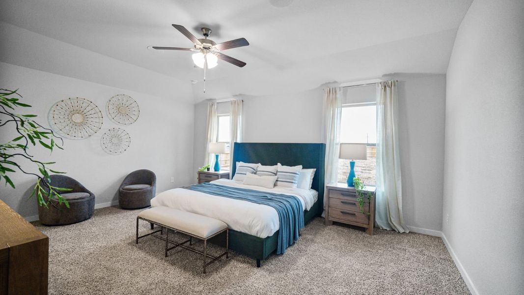 Furnished interior in a model home at Salem Crossing in Victoria (Image 21). Furnished interior in a model home at Salem Crossing in Victoria (Image 21).