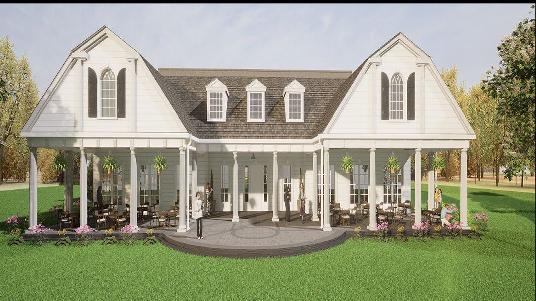 Front exterior of a home in the The Meadows at Kinsley community, located in Jamestown, NC (Image 2). Front exterior of a home in the The Meadows at Kinsley community, located in Jamestown, NC (Image 2).