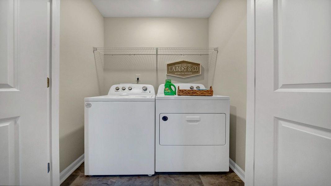 Close-up of interior finishes in a home at Hunter's Branch Townhomes, Hopkins (Image 22).