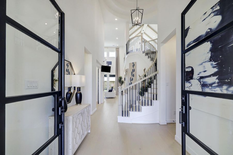 Furnished interior in a model home at Legacy - 60' in League City (Image 4). Furnished interior in a model home at Legacy - 60' in League City (Image 4).