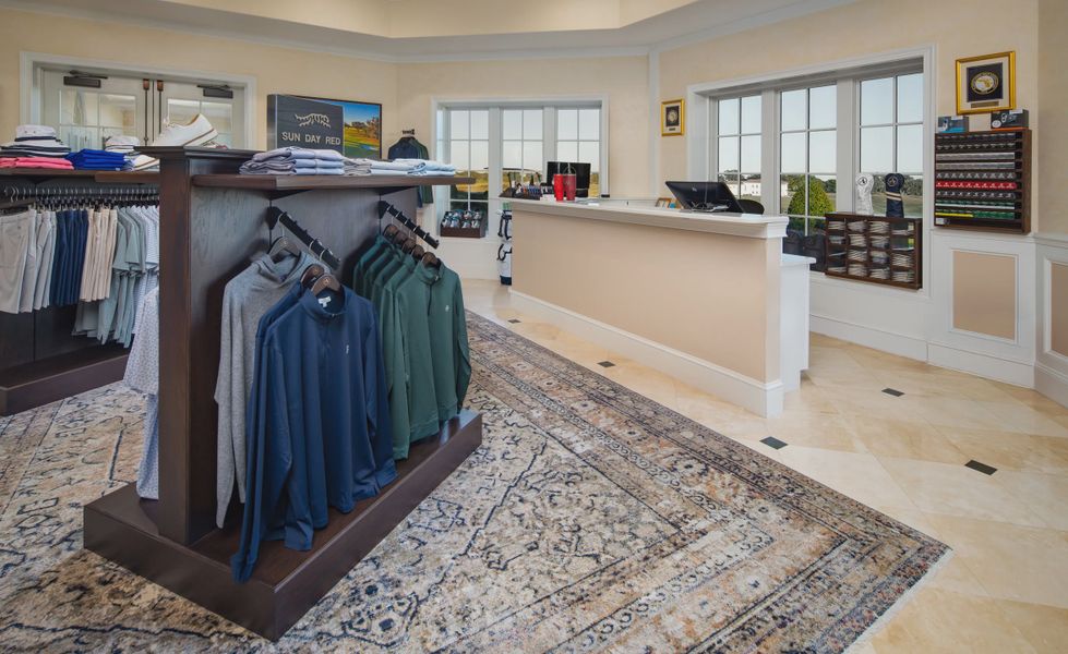Furnished interior in a model home at IronCrest in Ocala (Image 6).