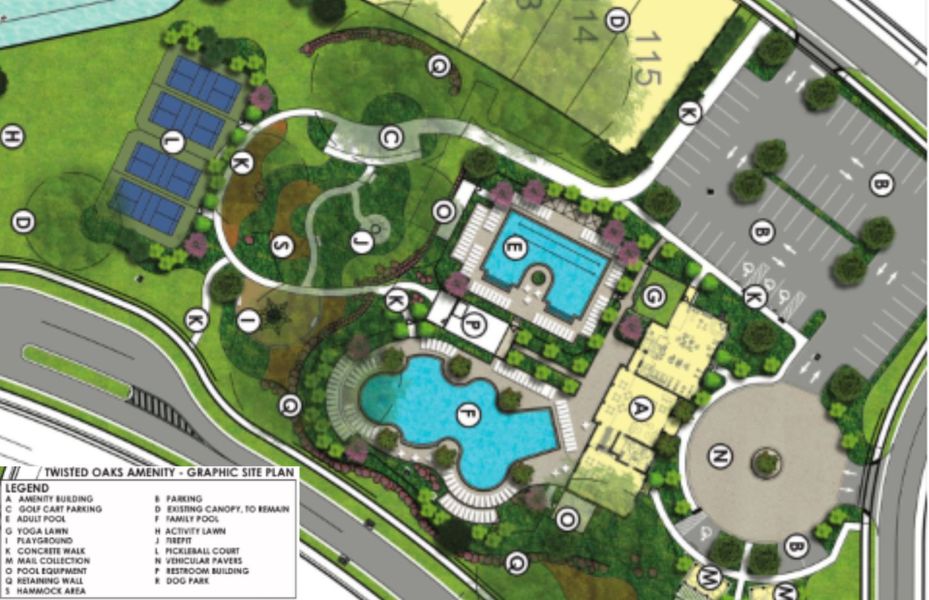 Overall Amenity Site Map