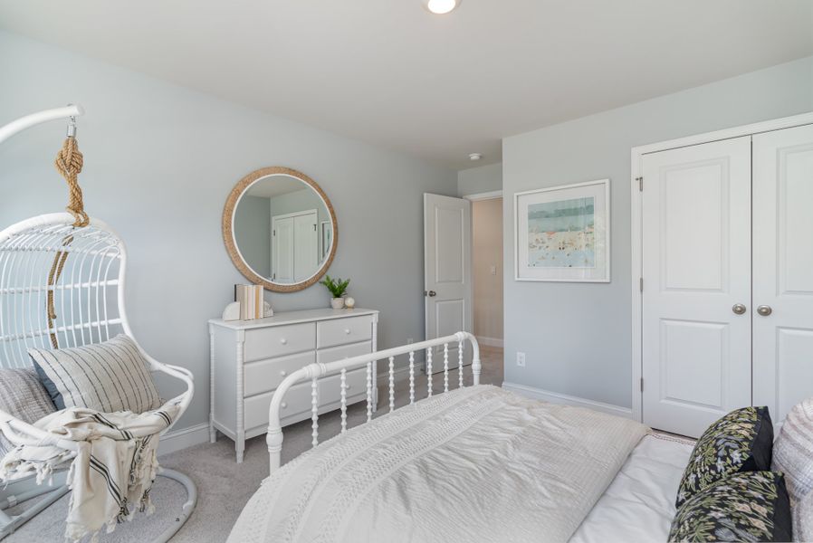 Furnished interior in a model home at Waterbridge in Myrtle Beach (Image 78).