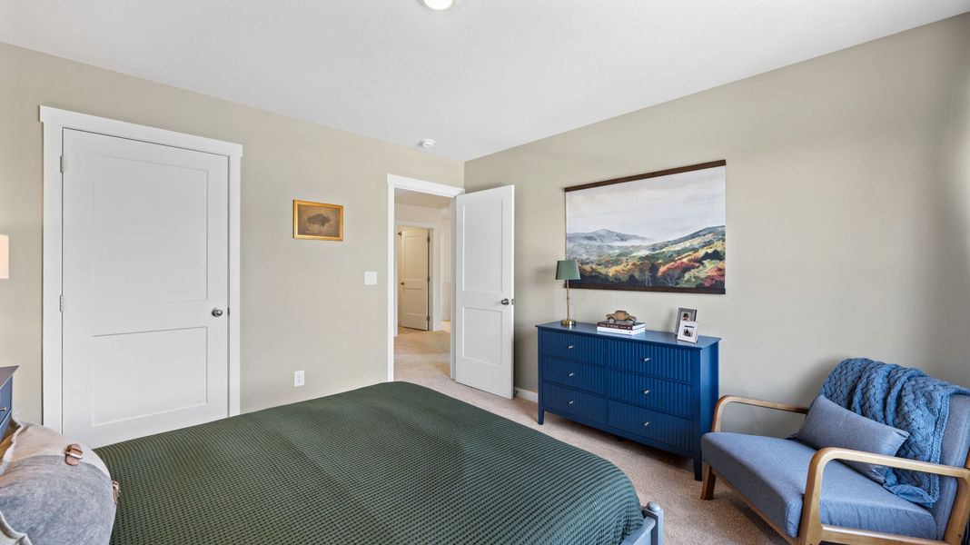 Furnished interior in a model home at Hawks Landing in Apison (Image 33).