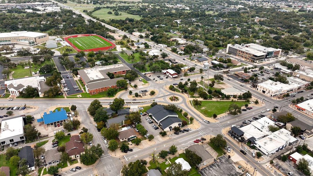 Aerial view of the Cielo community in Conroe, TX, showing layout and nearby surroundings (Image 12). Aerial view of the Cielo community in Conroe, TX, showing layout and nearby surroundings (Image 12).