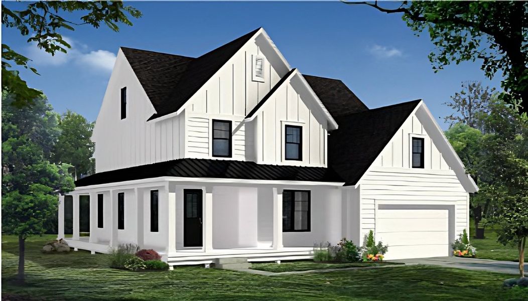 Front exterior of a home in the Judah Hills community, located in Cross Plains, TN (Image 2).