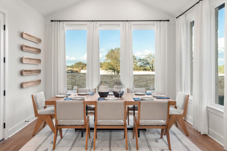 Furnished interior in a model home at Persimmon in Buda (Image 16). Furnished interior in a model home at Persimmon in Buda (Image 16).