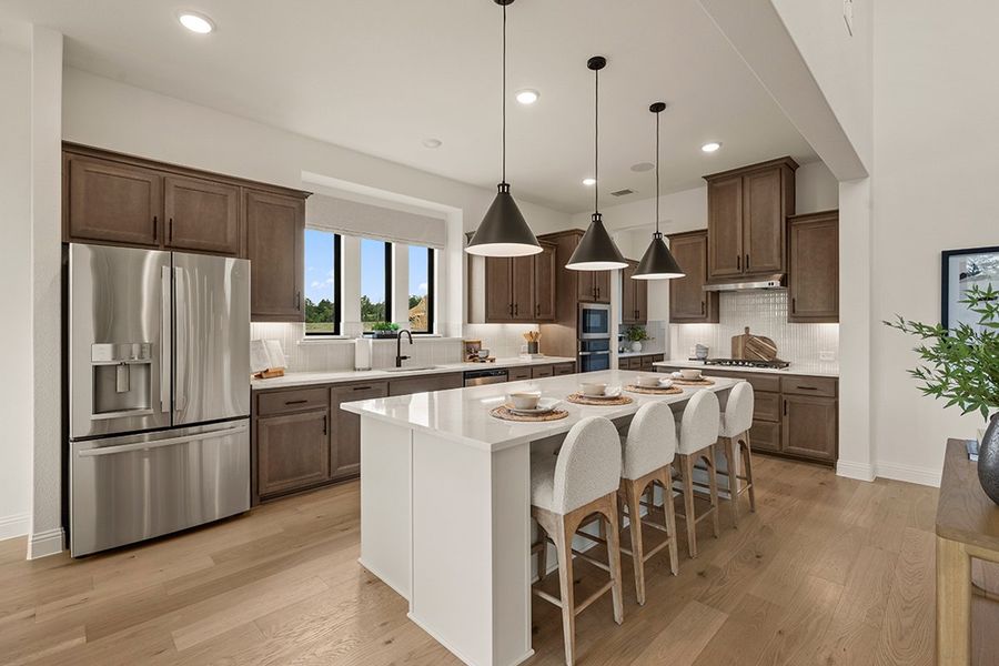 Furnished interior in a model home at Park Hills in Rockwall (Image 8). Furnished interior in a model home at Park Hills in Rockwall (Image 8).
