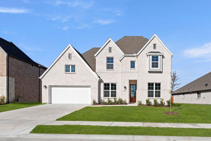 Front exterior of a home in the West Crossing community, located in Anna, TX (Image 4).