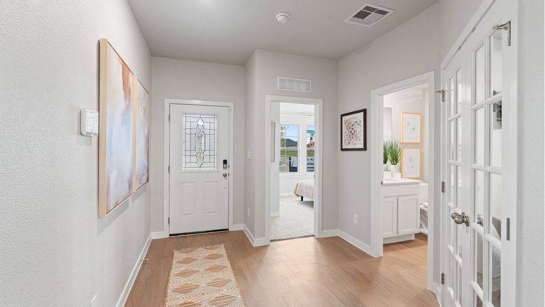 Furnished interior in a model home at Empire Estates in Corpus Christi (Image 5).